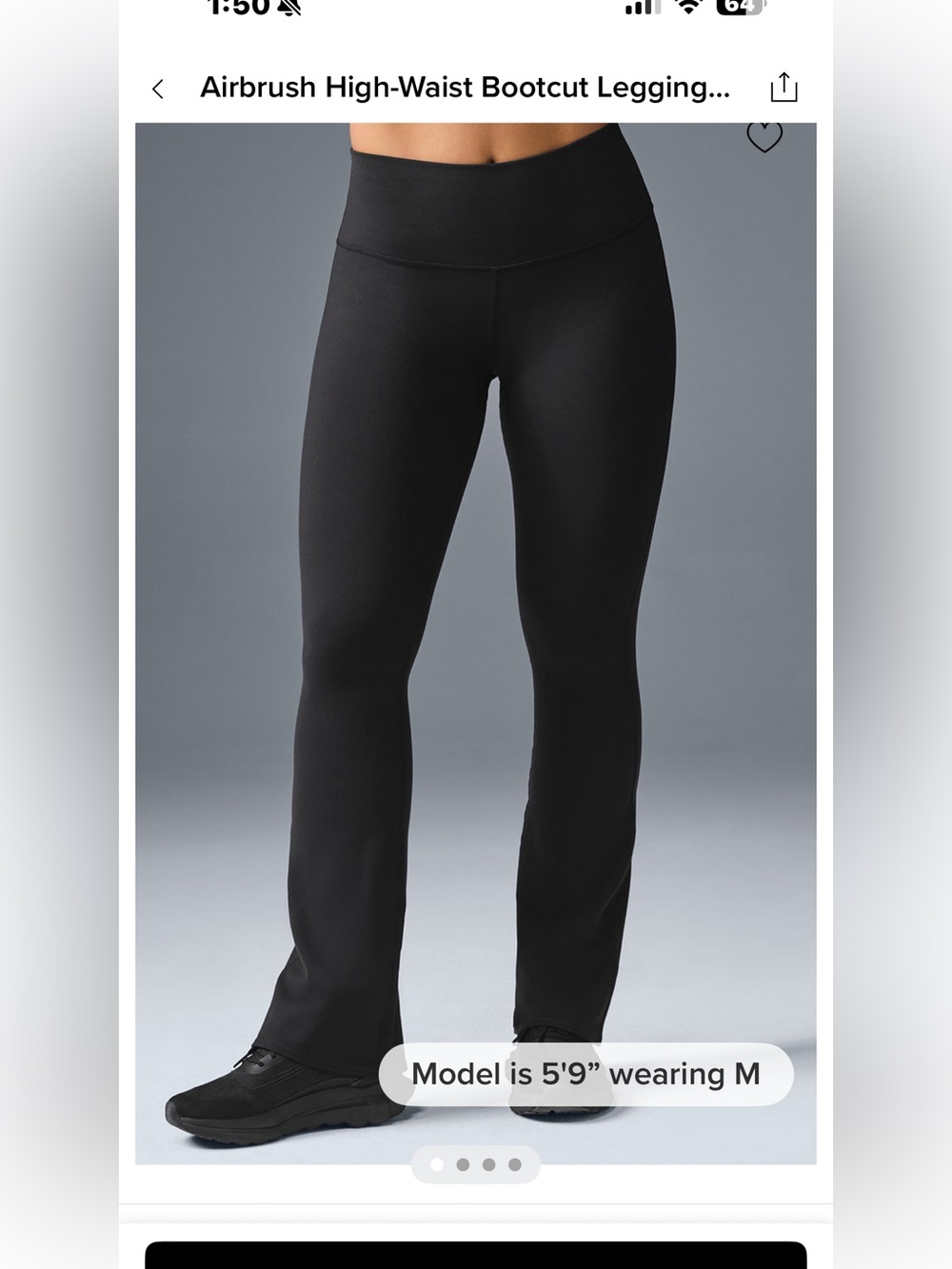 ALO BOOTCUT LEGGINGS